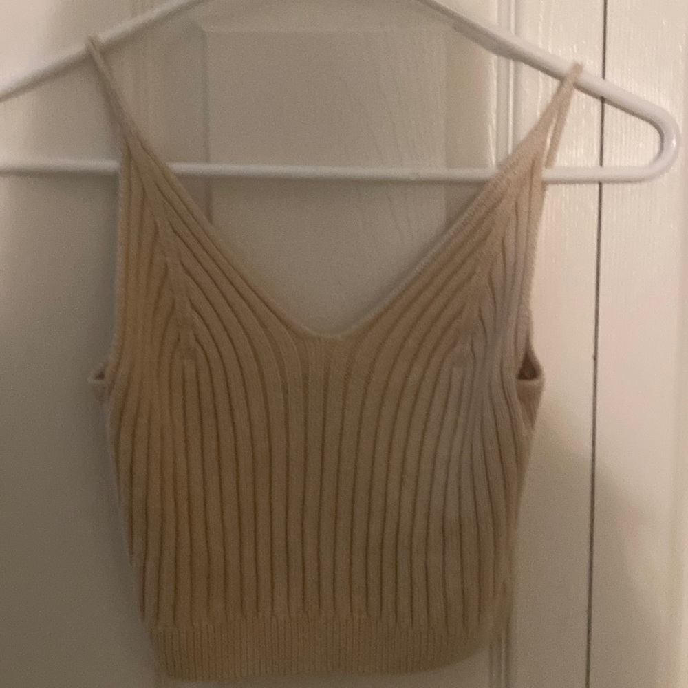Shein Beige Croptop